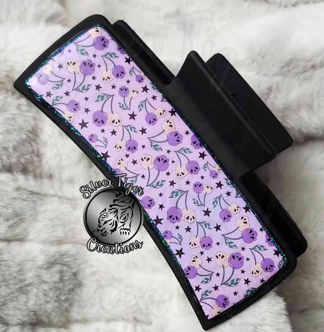 Cherry Skulls (Purple) Large 4 inch