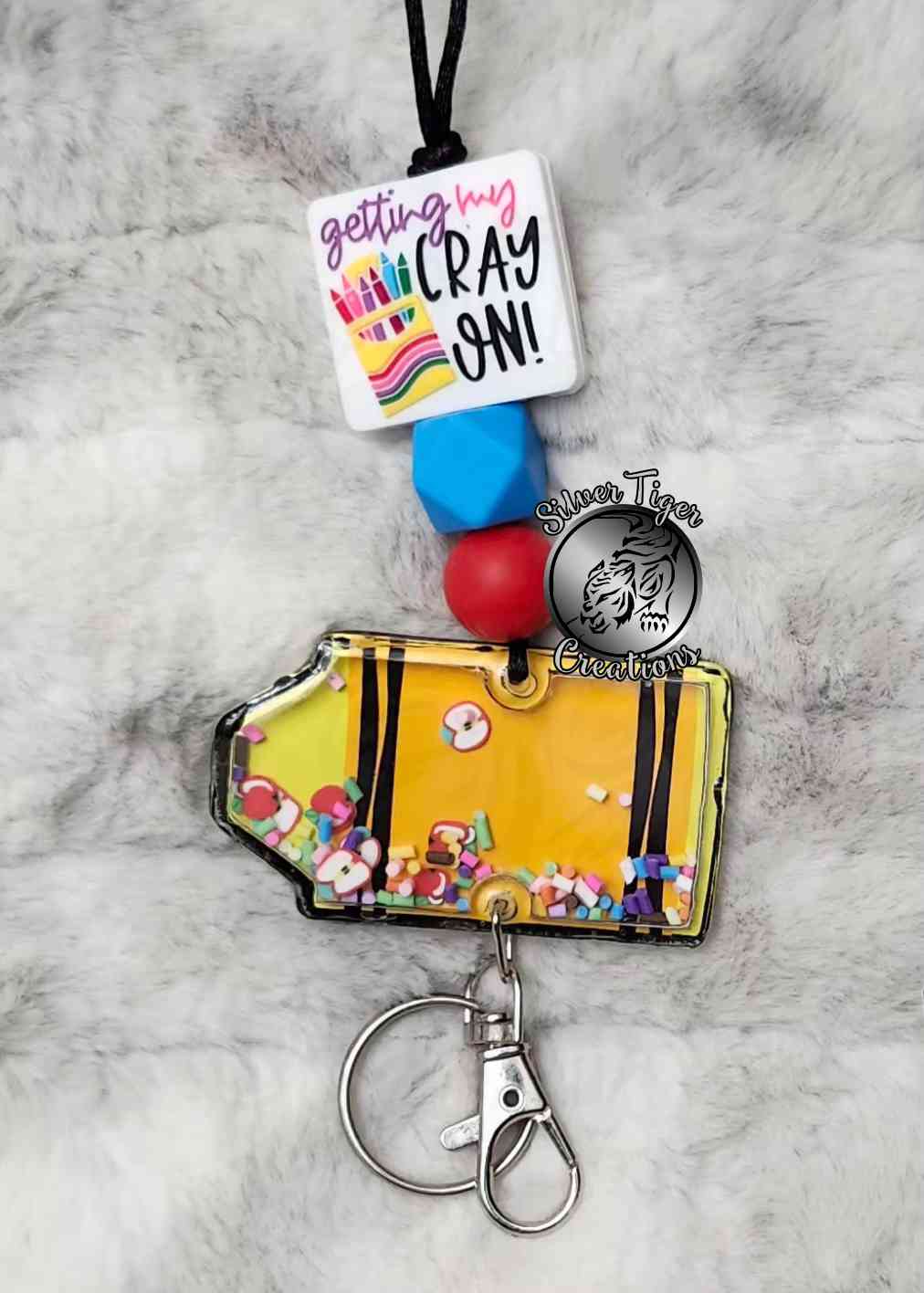 Yellow Chunky Crayon Shaker