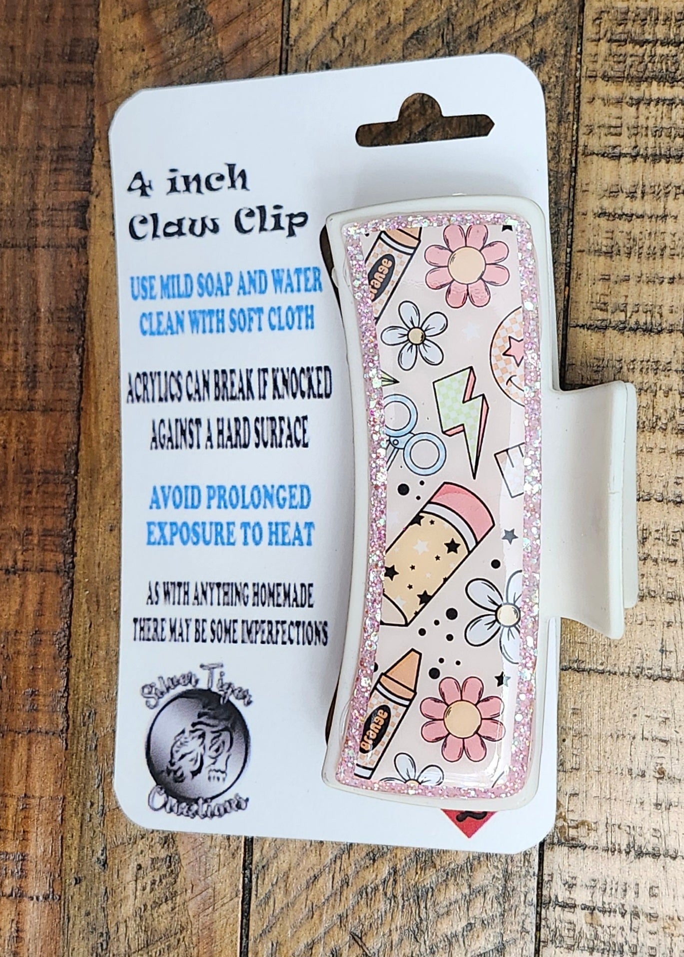 Pink Teacher Large 4 inch