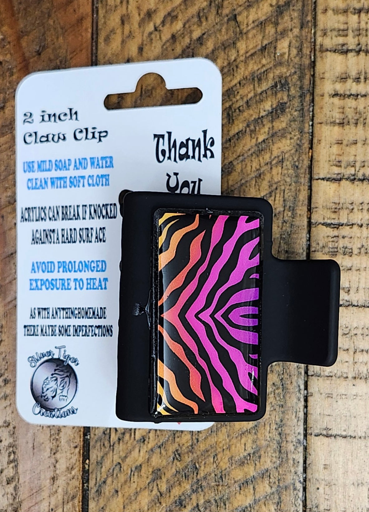 Rainbow Tiger Stripes Small 2 inc