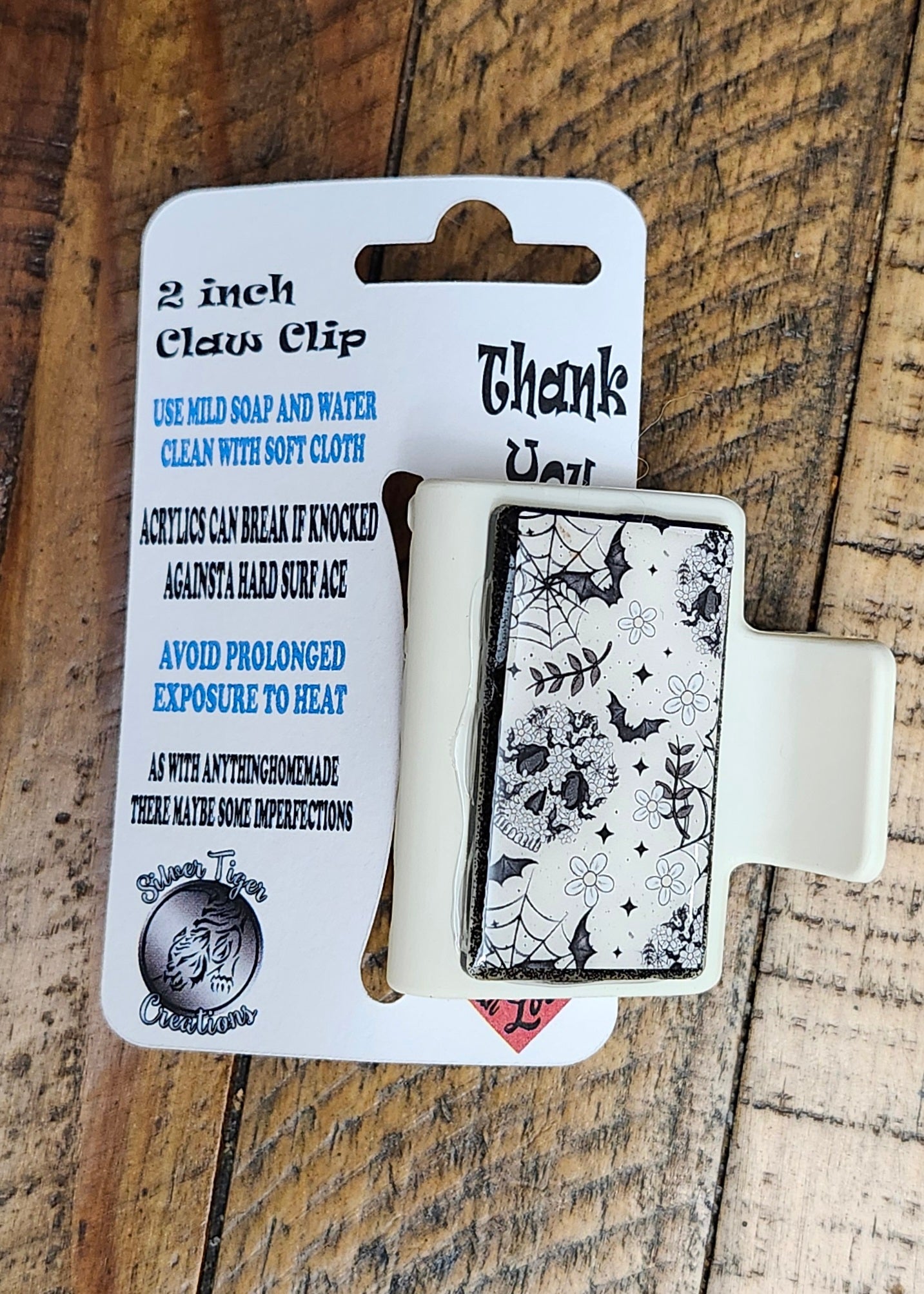 Floral Skeleton Spookies 2 inch