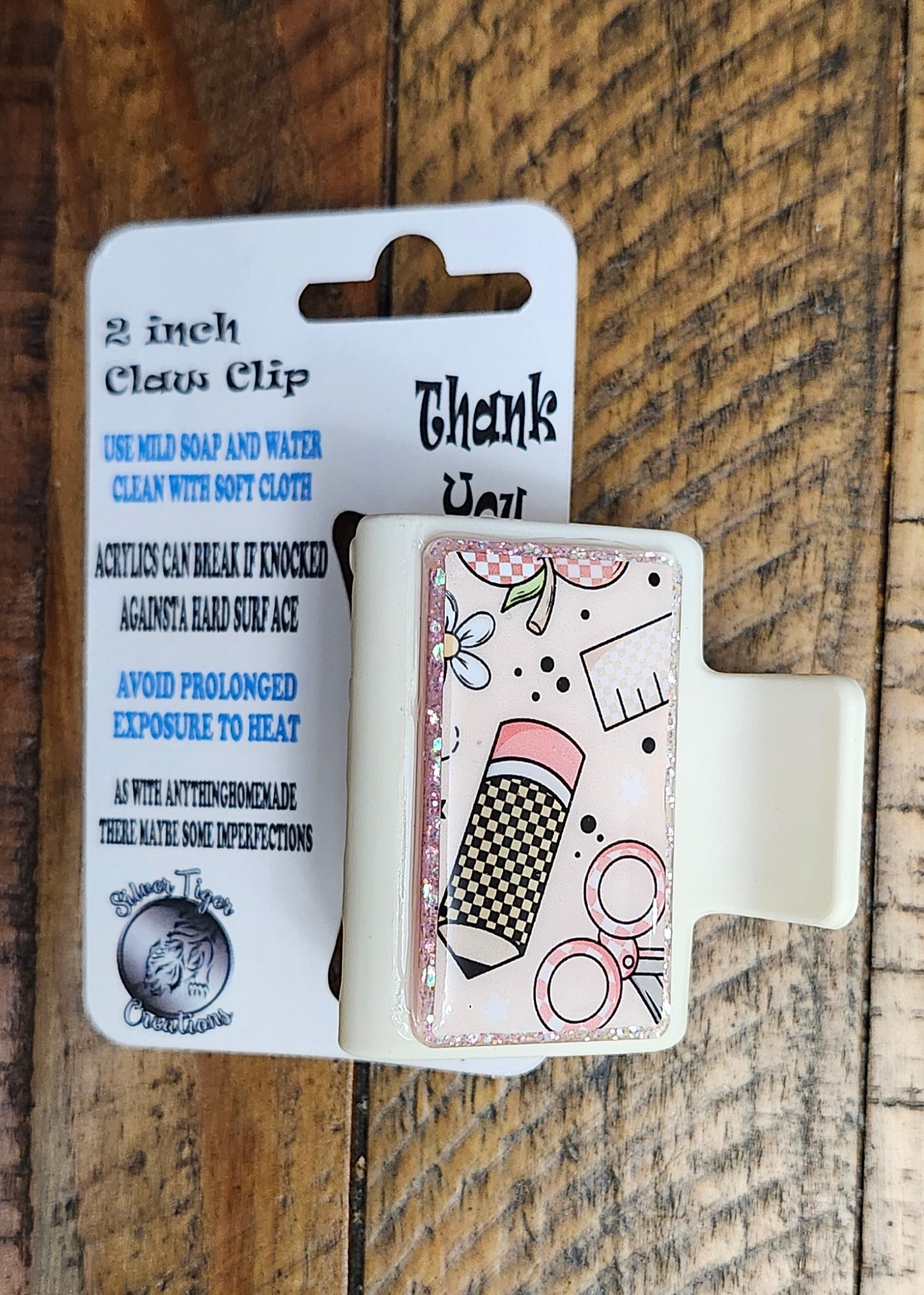 Pink Teacher Small 2 inch