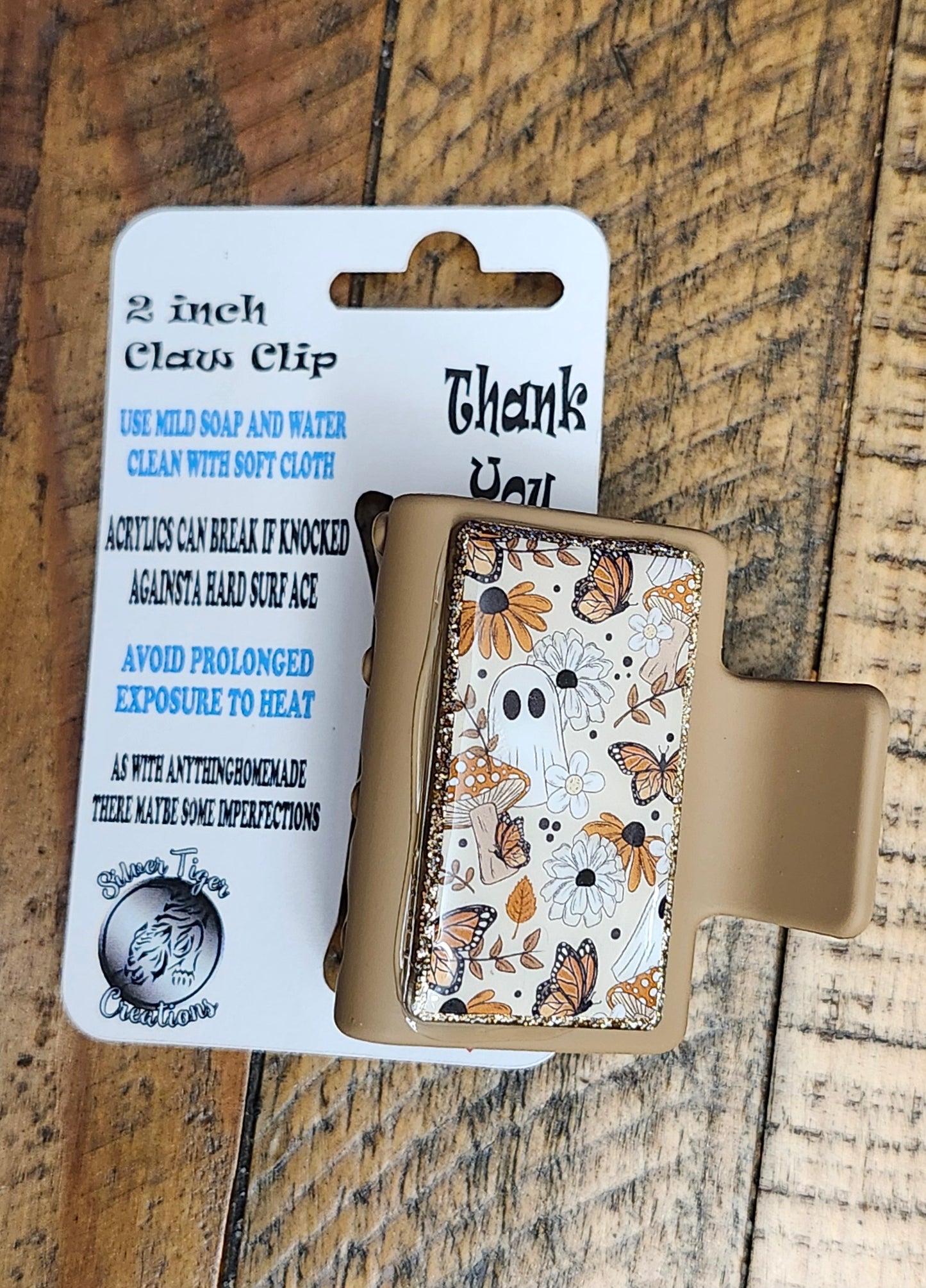 Ghosts and Mushrooms Small 2 inch