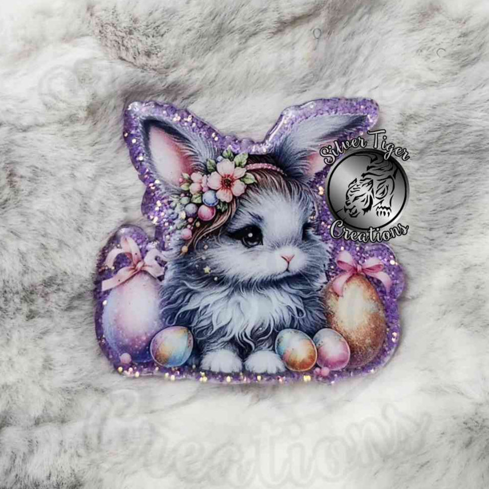 Bunny with Easter Eggs