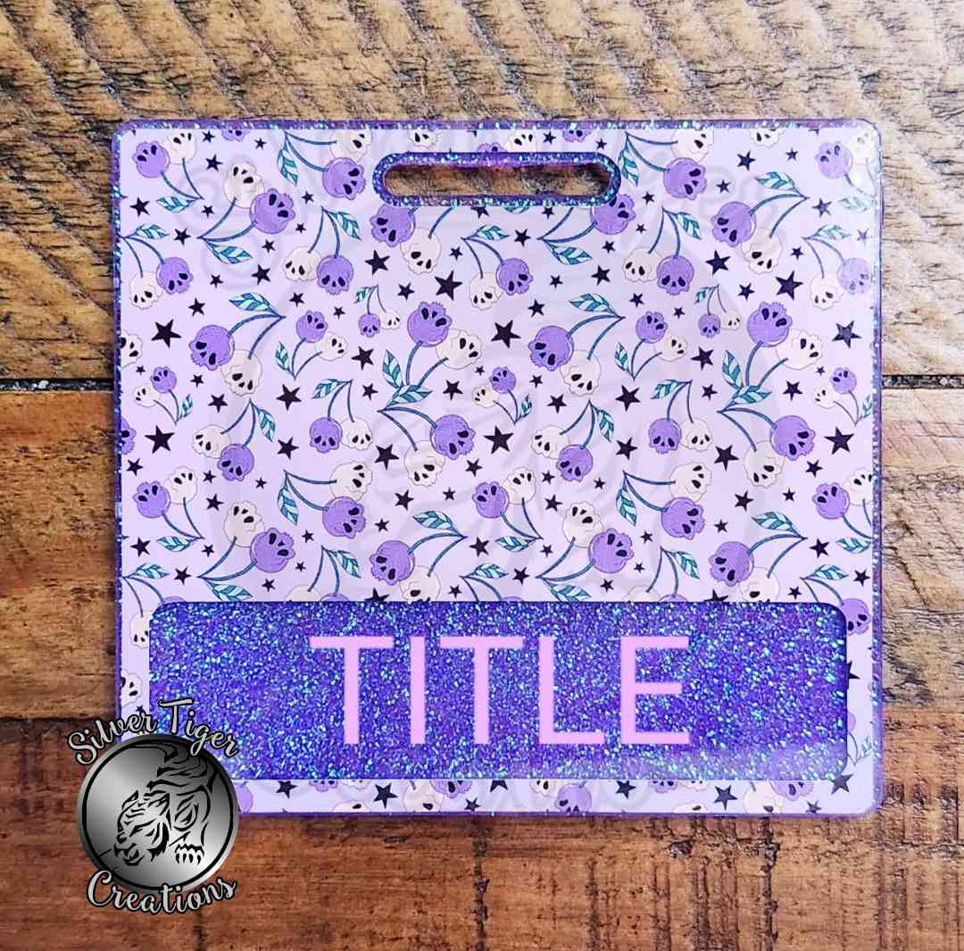 Cherry Skulls Purple