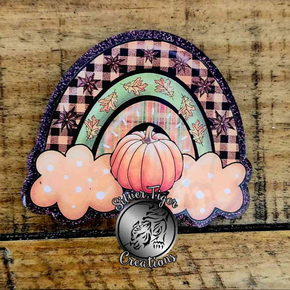 Fall Rainbow Pumpkin