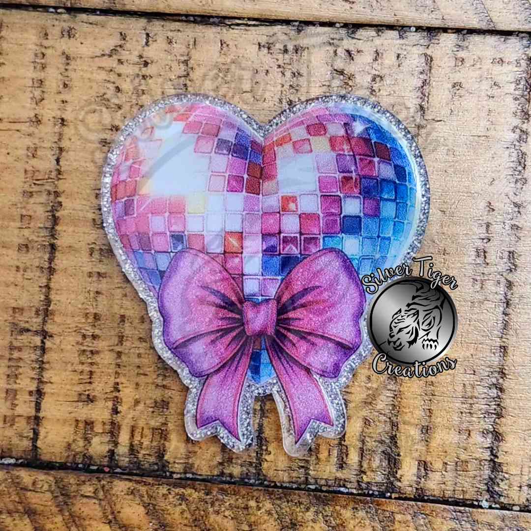 Glitter Disco Heart