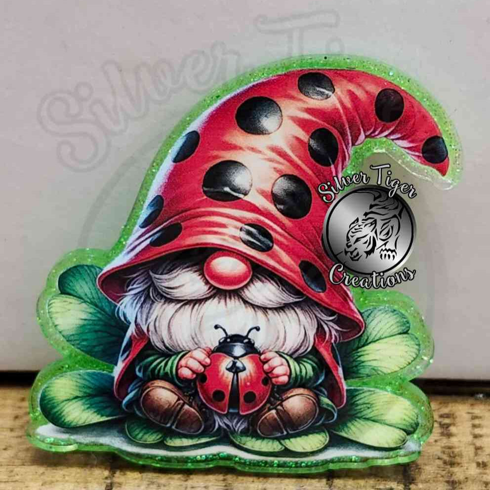 Gnome with Ladybug