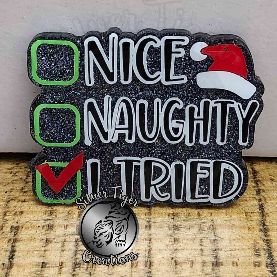 Nice, naughty, I tried