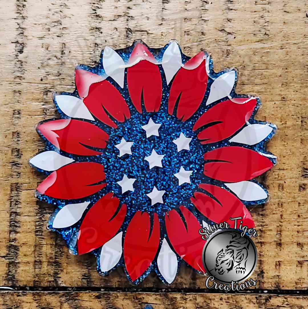 Patriotic Sunflower