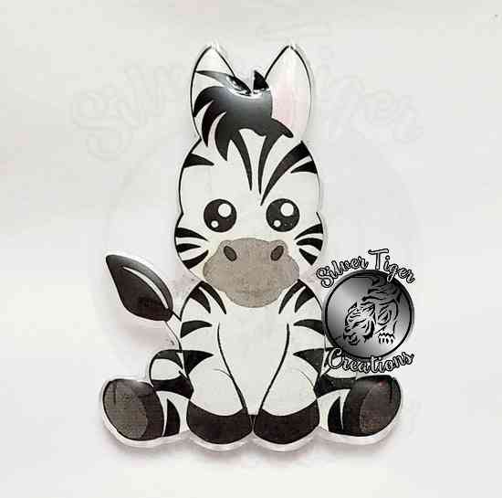 Sitting Zebra