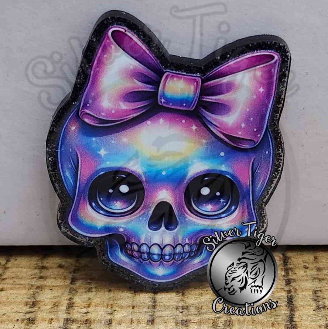 Skull with Bow