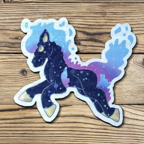 Holographic Cosmic Ponyta